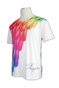 T259 tailor made printed tee shirts t-shirt design whole printed Digital Printing online shops 